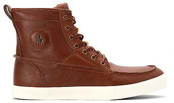 Polo Ralph Lauren Casual Boot for Men - Size 10.5 US, brown, 803615403002