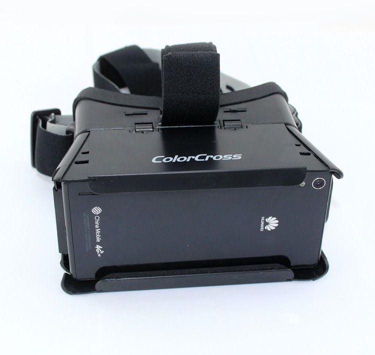 Black Ultra Clear colorcross Virtual Reality  3D Glasses for Apple Iphone 6 Plus