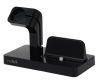 Rubik 2 in 1 Charging Dock Charger Stand Cradle Holder For Apple iPhone iWatch Black