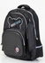 حقيبة ظهر للأطفال بنمط متصل مع مقلمة مقاس 17.7 بوصة أسود / أبيض / أزرق