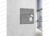 Sigel Magnetic Glass Board ARTVERUM,  48 x 48 cm, Fairfaced Concrete Design