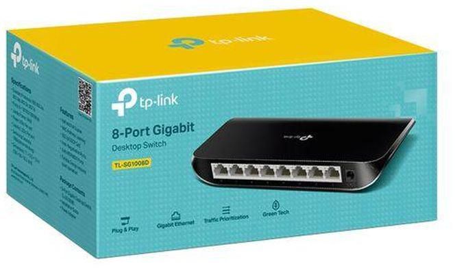 TP Link TL-SG1008D 8-Port Gigabit Desktop Switch