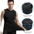 2023 New Version Energxcel Ionic Shaping Vest - Mens Slimming Body Shaper, Sleeveless Breathable Slimming Undershirt, Fitness Quick-drying Vest, Men's Activewear Vests (A,XL)