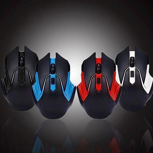 Sanwood 2.4GHz Wireless Gaming Game Mouse Mice USB Receiver For Computer PC Laptop-White