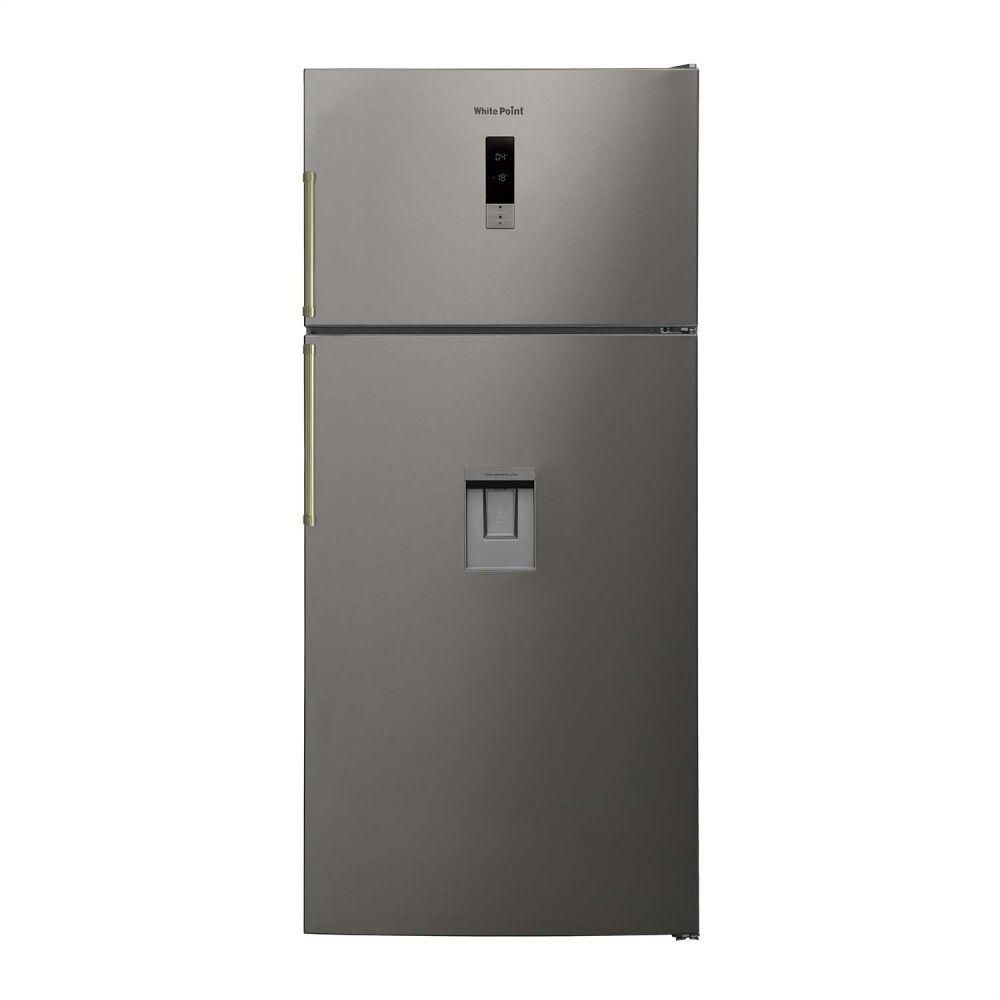 White Point WPR643DWDX No Frost Refrigerator, 582 Liters - Silver
