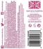 Baylis & Harding Wild Rhubarb And Pink Pepper Anti-Bacterial Hand Wash, 6 x 500 ml