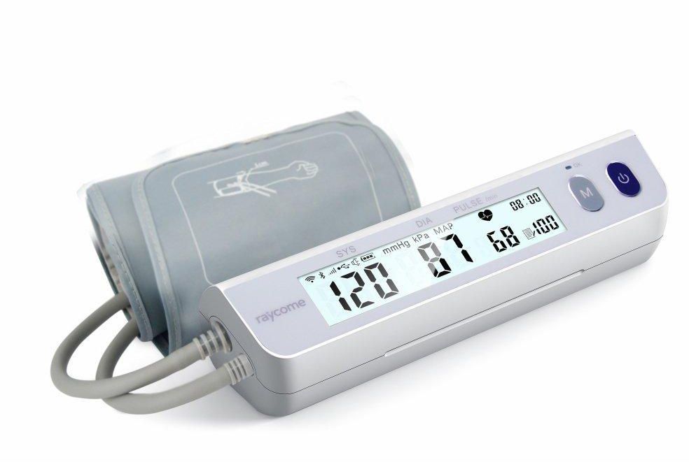 Raycome Smart Blood Pressure Monitor with innovative global pulse wave technology