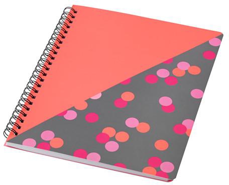 UPPFATTANote-book, dotted pink, grey