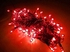 100 سلسلة أضواء LED للزينة (أحمر)