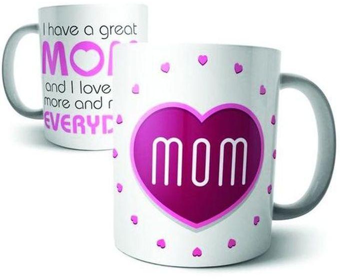 Happy Mother'S Day Porcelain Mug - 300 Ml