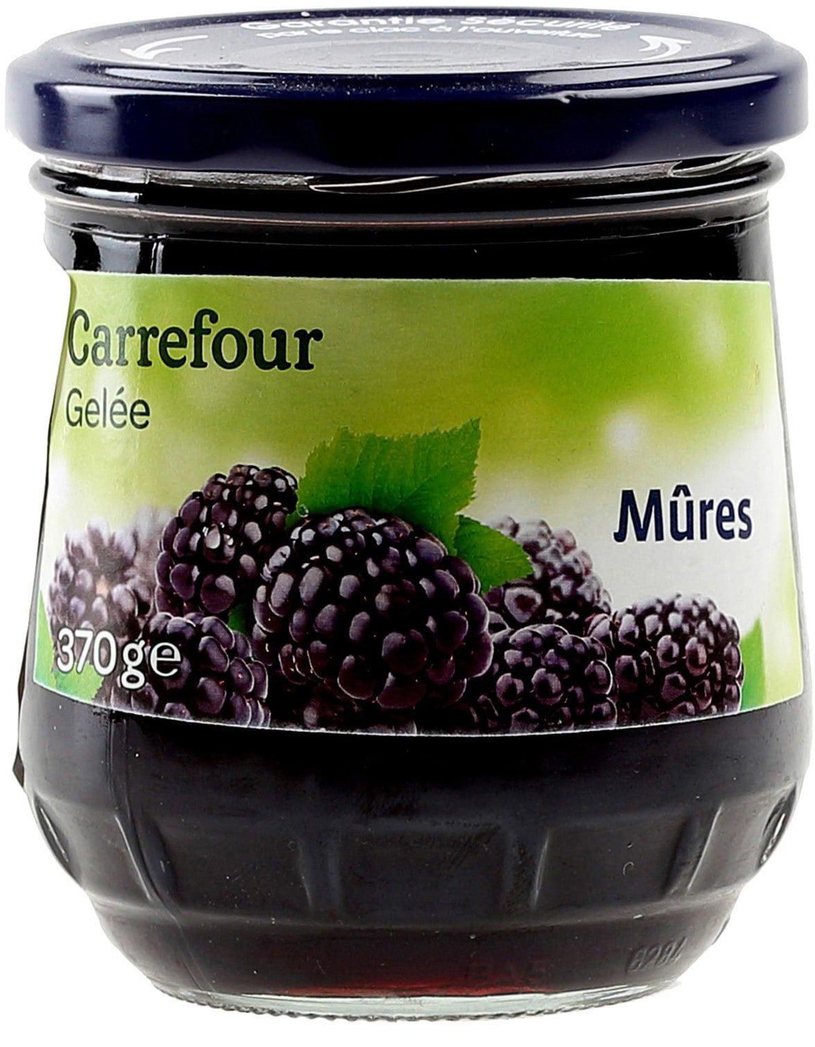 Carrefour jam jelly blackberry 370 g