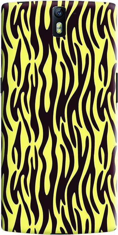 Stylizedd OnePlus One Slim Snap Case Cover Matte Finish - Jungle Stripes