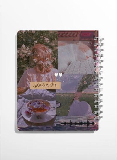 Spiral Pocket Notebook Recreation for school, study, work, business 10x15cm taking with 50 sheets