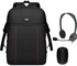 Logitech H111 Stereo Headset;M171 Wireless Mouse;Port Design Backpack
