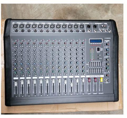 Yamaha 1000w 12 Channel Mixer With Bluetooth Buit-In Amplifier, Effect & USB - Powered Mixer