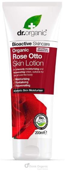 Dr Organic Rose Otto Skin Lotion - 200ml