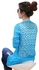 Sunweb Lace Knitting Long Sleeves Casual Cardigan - Sky Blue