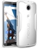 كفر قوقل نكسوس 6 ‫(موتورولا) شفاف صلب بالكامل مع اطار شفاف متين  Nexus 6 ‫(motorola)  Case