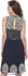فروك & فريل فستان للنساء مقاس 8 UK , ازرق - شيث