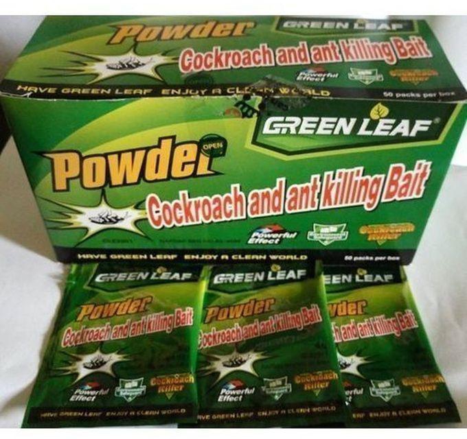 Green Leaf Cockroach Killing/ Green Leaf Powder X 50
