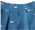 ZAFUL Pleated Skirts Womens Summer Swing Skirt Mountain Gorgeous Print Vintage Floral Midi Vintage Plus Size Skirt - Blue