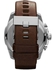 Diesel DZ4281 Leather Watch - for Men - Brown