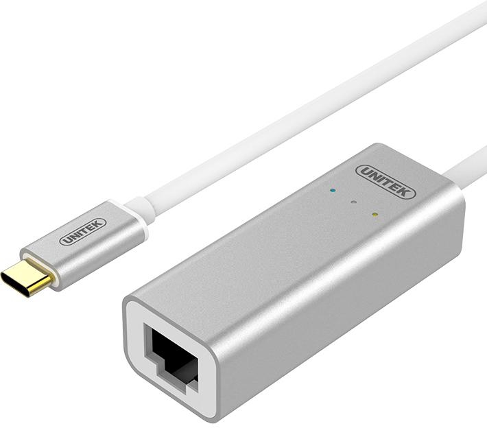Unitek USB 3.1 Type C to RJ45 Gigabit Ethernet LAN Adapter Support Wake On LAN