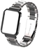 Metal Watchband For Xiaomi Mi Watch Lite / Redmi Watch Black Silver