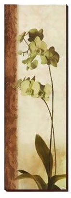 Decorative Wall Painting With Frame Beige/Brown/Green 40x120centimeter