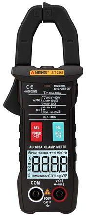 Automatic Range True RMS Digital Multimeter Clamp Meter Black 59.2 x 170 x 31millimeter