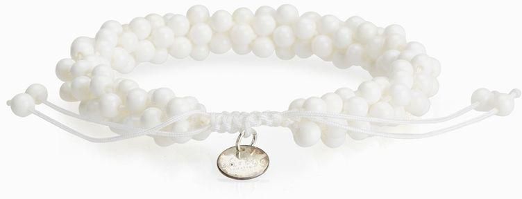 Porcelain Beads Popcorn Bracelet