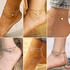 Ankle Bracelets For Women Teens Girls Summer Beach Womens Anklets Jewelry Cute Dainty Gold Bracelet Layered Heart Anklet