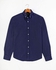 tree Men's Oxford Shirt With Sleeves- Navy Blue