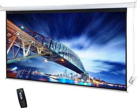 iView E200 Electrical Screen with Remote Control 200x200 cms