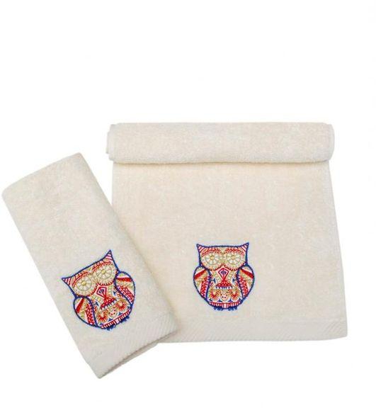 Tica's Indian Owl Hand Towel - Set of 2