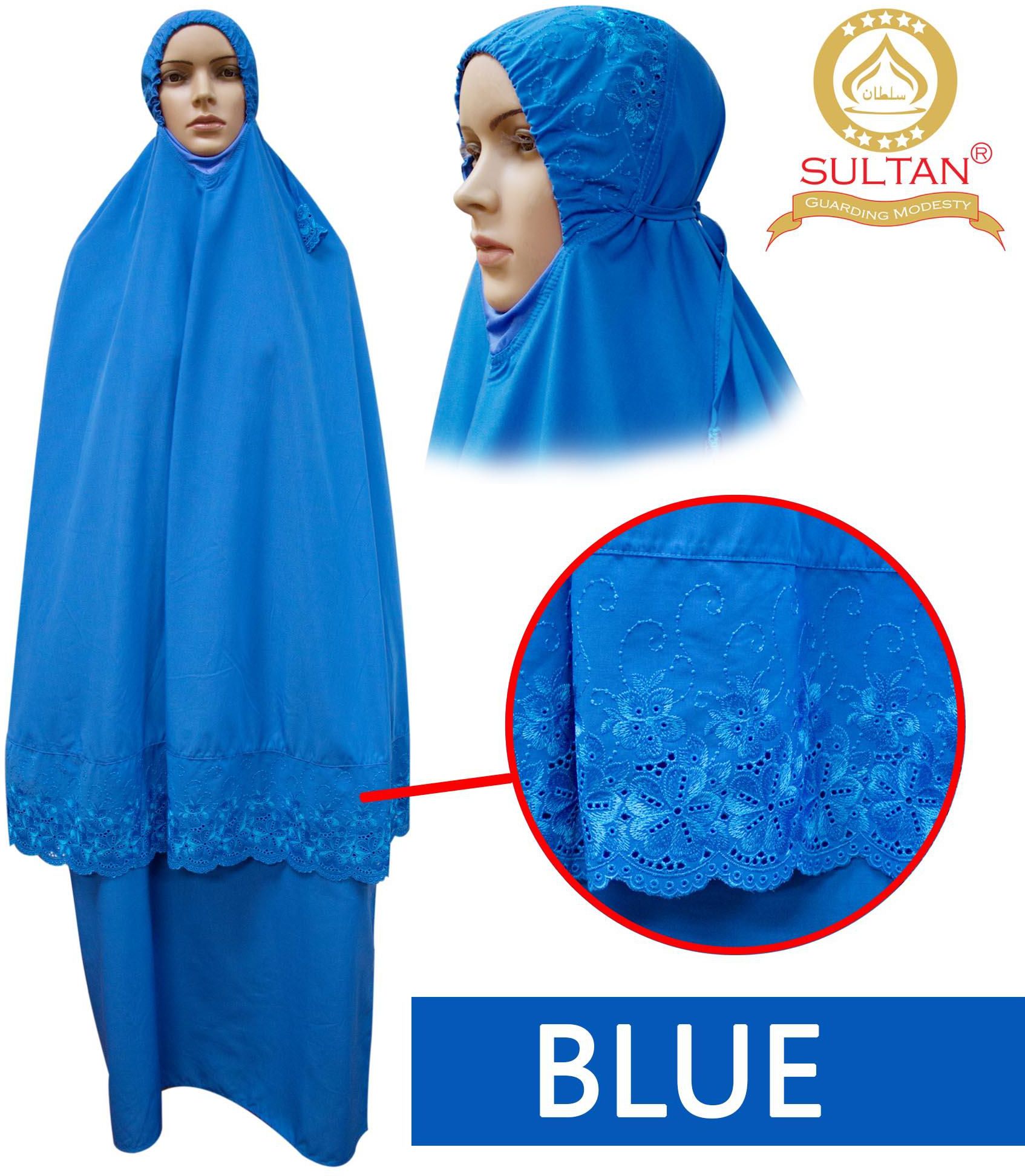 Sultan Telekung Renda Muslimah (8 Colors)