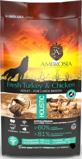 Ambrosia Fresh Salmon & Chicken 6kg