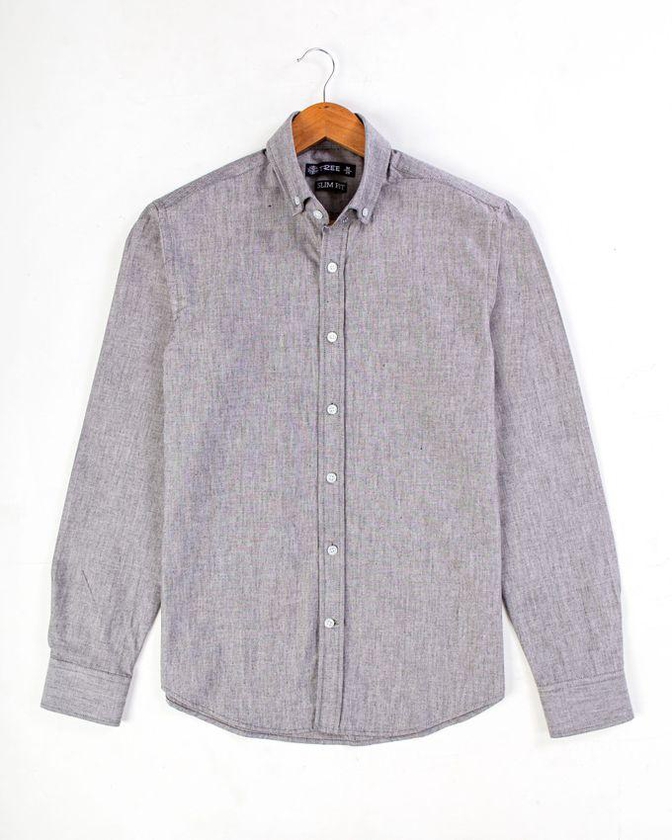 tree Men's Oxford Shirt With Sleeves- Gary