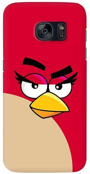 Stylizedd  Samsung Galaxy S7 Premium Slim Snap case cover Matte Finish - Girl Red - Angry Birds