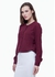 Faballey Chic Extreme Shirt Maroon S