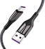 Choetech  5A Super Fast Charged Data Cable, Black 2M
