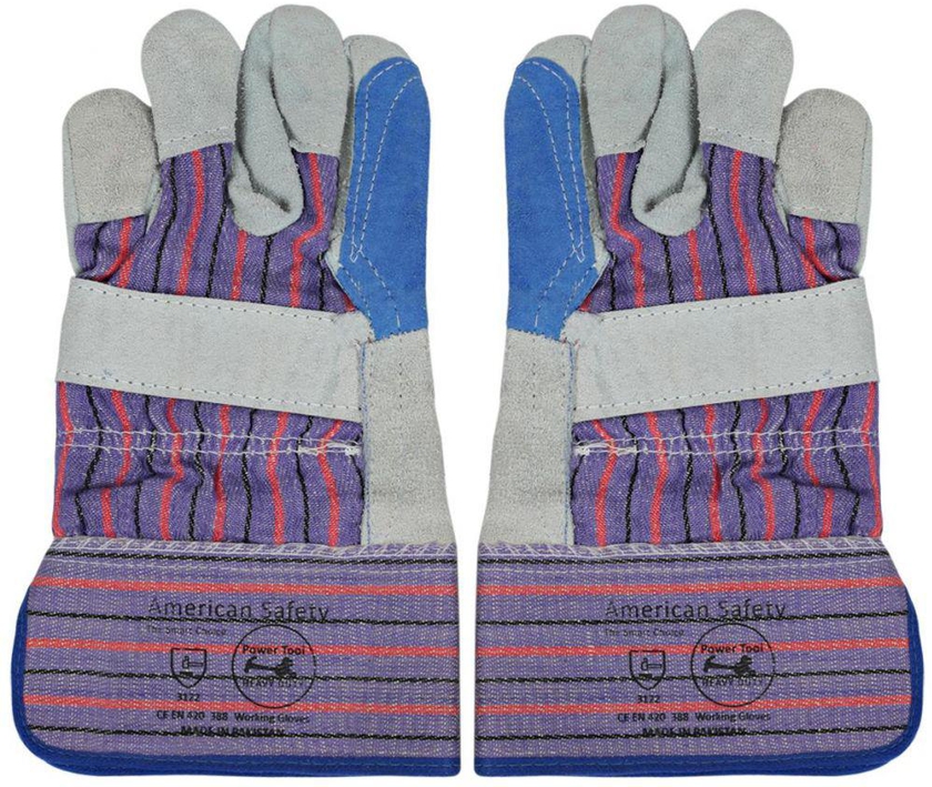 American Safety Full Palm Gloves - Multi Color