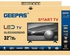 Geepas GLED3202SEHD Smart LED TV, 32