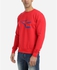 Diadora Printed Sweatshirt - Red