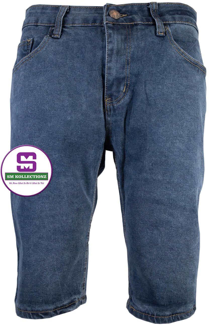 Blue Wash Best Quality Men Denim Shorts