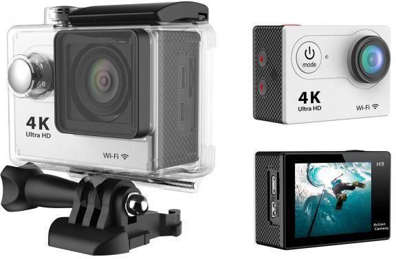 30M H9 4K Ultra HD 1080P WiFi Action Camera Camcorder Sports DV Video Recorder-Silver