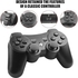 PlayStation 3 Wireless Bluetooth Controller With Charging Cables - 2 Pieces