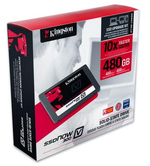 Kingston 480GB SV300 Turbo SSD SATA3 (2.5") Upgrade kit