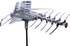 JEC Out Door TV Antenna with Booster - AB-2819R