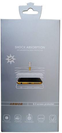 Armor Set Of Anti-shock Screen Protector For Apple I Phone X, Slim Transparent Hard Cover